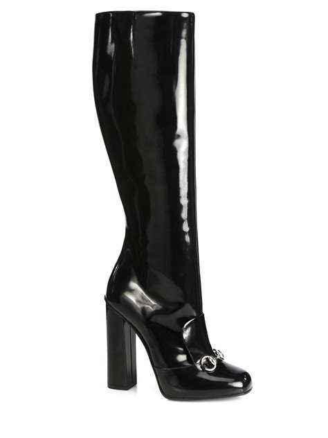 women's gucci knee high boots.